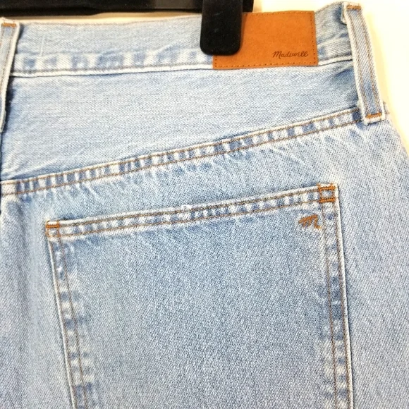 MADEWELL The Perfect Vintage Jean in Grandbay Wash: Ripped Edition - Picture 10 of 14